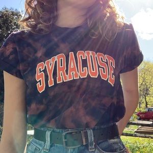 Syracuse Hand Tie-Dyed Tshirt !!